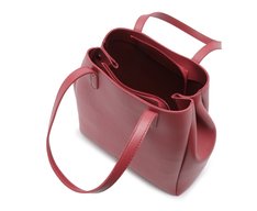 Bolsa Shopping Grande Minimal Vermelha