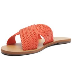 Rasteira Laranja Color Vibes