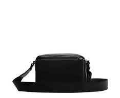 Bolsa Tiracolo Média Floater Gorgurão Preta