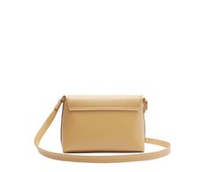 Bolsa Tiracolo Pequena Com Pouch Bege
