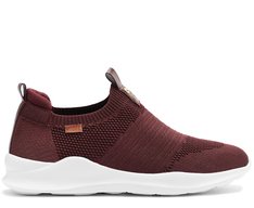 Tênis Slip On Streech Jogging Knit Roxo