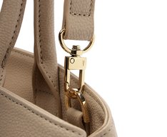 Bolsa Tote Grande Velvet Cinza