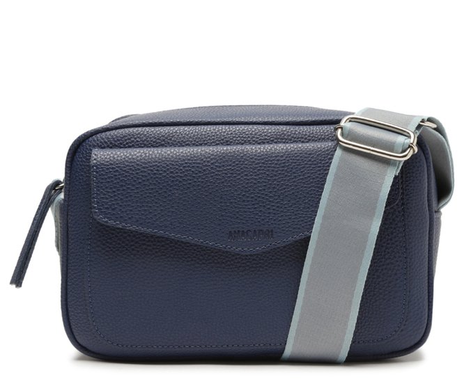 Bolsa Tiracolo Média Fita Azul