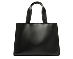 Bolsa Shopping Grande Com Necessaire Preta