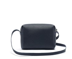 Bolsa Tiracolo Média Arredondada Azul