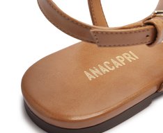 Rasteira Slim Detalhe Marrom