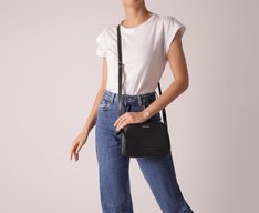 Bolsa Tiracolo Média Serenety Preta