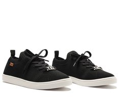 Tênis Knit Minimal Anacapri Preto