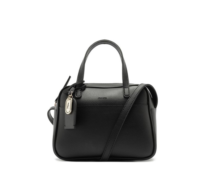 Bolsa Tote Média Boxy Preta