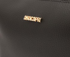 Bolsa Tiracolo Média Arredondada Preta