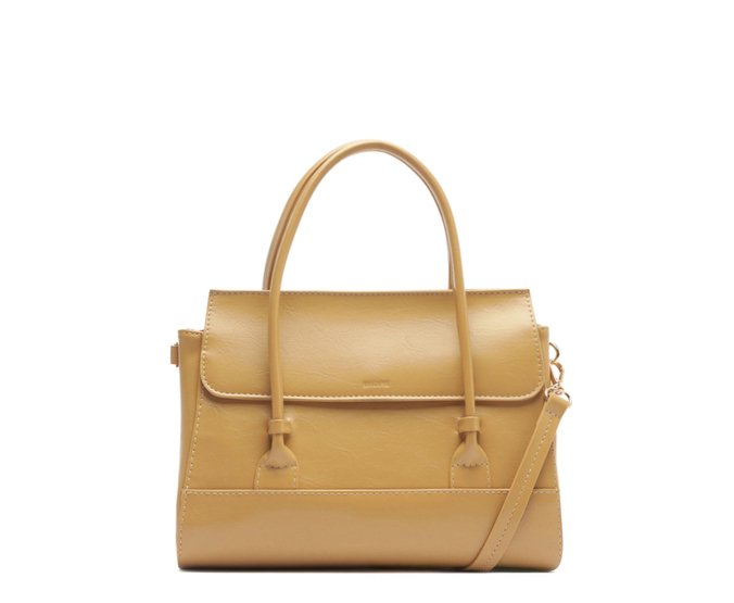 Bolsa Tote Média Estruturada Work Bege