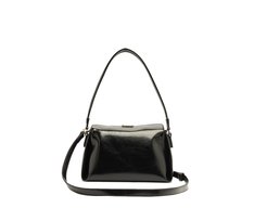 Bolsa Tiracolo Média Moderna Preta