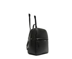 Mochila Média Zíper Básica Preta