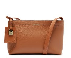 Bolsa Tiracolo Média Cadeado Marrom