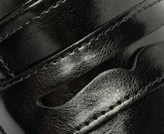 Mocassim Madri Bico Quadrado Preto