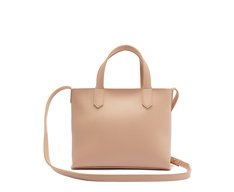 Bolsa Tote Média Nixx Monocolor Bege