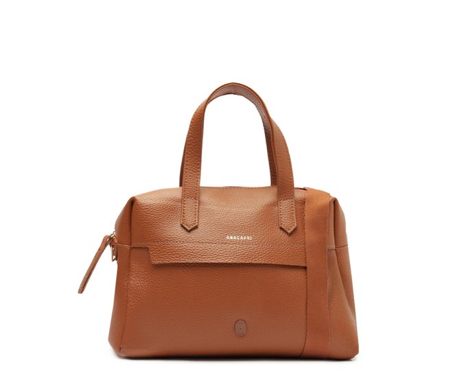 Bolsa Tote Média Color Marrom