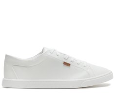 Tênis de Amarrar Branco Slim