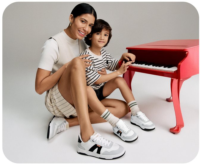 Tênis AC1119 Infantil Cinza
