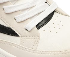 Tênis Branco Detalhes Preto Flatform