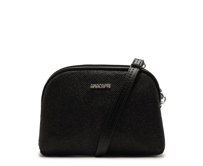 Bolsa Tiracolo Pequena Soft Preta