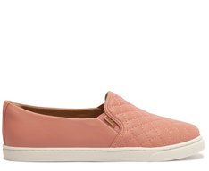 Tênis Slip On Matelassê Rosa