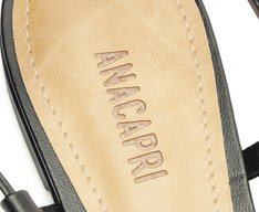 Sapatilha Slingback Bico Quadrado Basic Preta