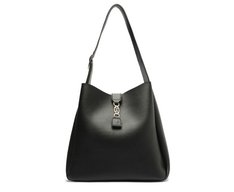 Bolsa Shopping Grande Hobo Pin A Preta