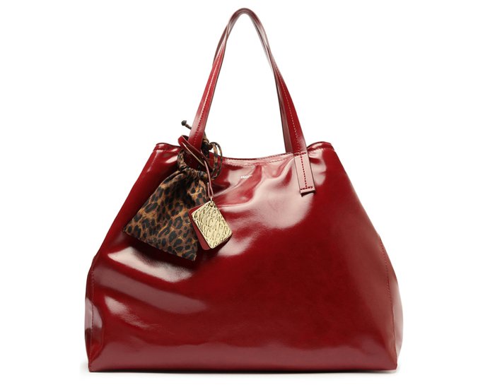 Bolsa Shopping Grande Eco Tec Vermelha
