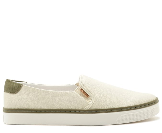 slip on verde militar