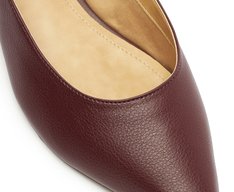 Sapatilha Slingback Bico Fino Roxo