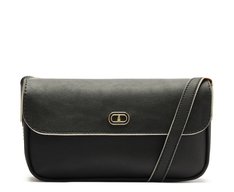 Bolsa Tiracolo Média Eco Preta