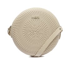 Crossbody Nude Redonda Texturizada
