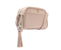 Bolsa Tiracolo Média Maxi Barbicacho Rosa