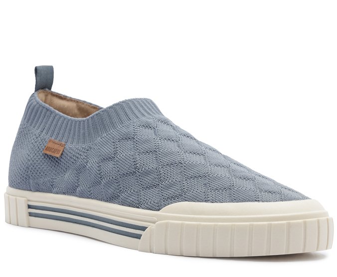 Tênis Slip On Knit Roxo