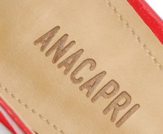 Sapatilha Slingback Bico Fino Verniz Vermelha