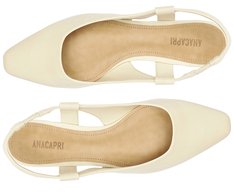 Sapatilha Slingback Minimal Branca