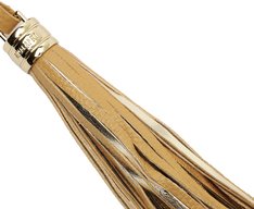 Bolsa Tiracolo Média Tassel Charme Bege