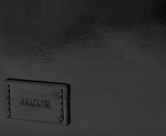 Bolsa Tiracolo Média Compacta Preta