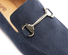 Mocassim Bridão Essencial Azul