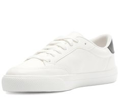 Tênis Detalhe Tag Branco e Preto