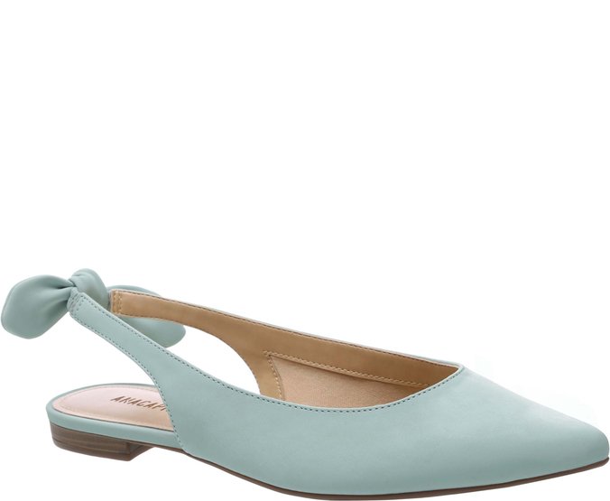 Sapatilha Slingback Nó Alga | Anacapri