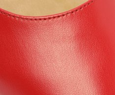 Sapatilha Slingback Bico Fino Vermelha