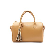 Bolsa Tote Média Arredondada Bege