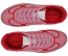Tênis A'25 Rosa e Vermelho