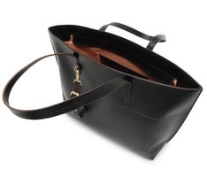 Bolsa Shopping Grande Chaveiro Preta