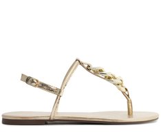 Rasteira Corrente Slim New Dourada