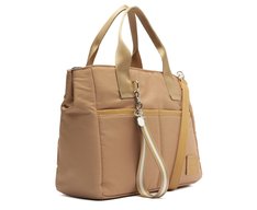 Bolsa Tote Grande Sporty Nylon Bege