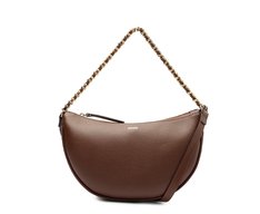 Bolsa Tiracolo Média Meia Lua Marrom