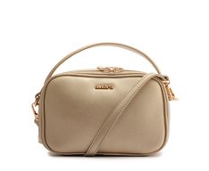 Bolsa Tiracolo Média Alça Redonda Dourada